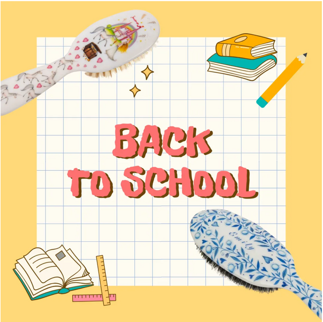 Back to School or Uni with your Rock & Ruddle Hairbrush ⭐️⭐️⭐️⭐️⭐️