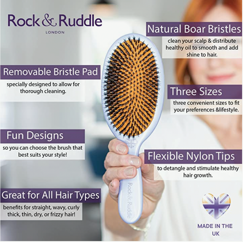 Wild Personalised Hairbrush