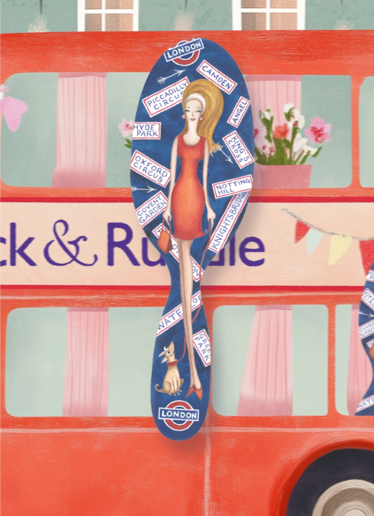 Miss Daisy London Hairbrush