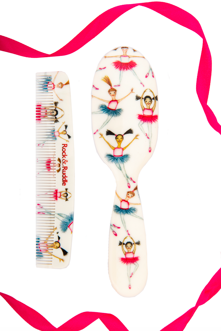 Ballet Dancers Hairbrush