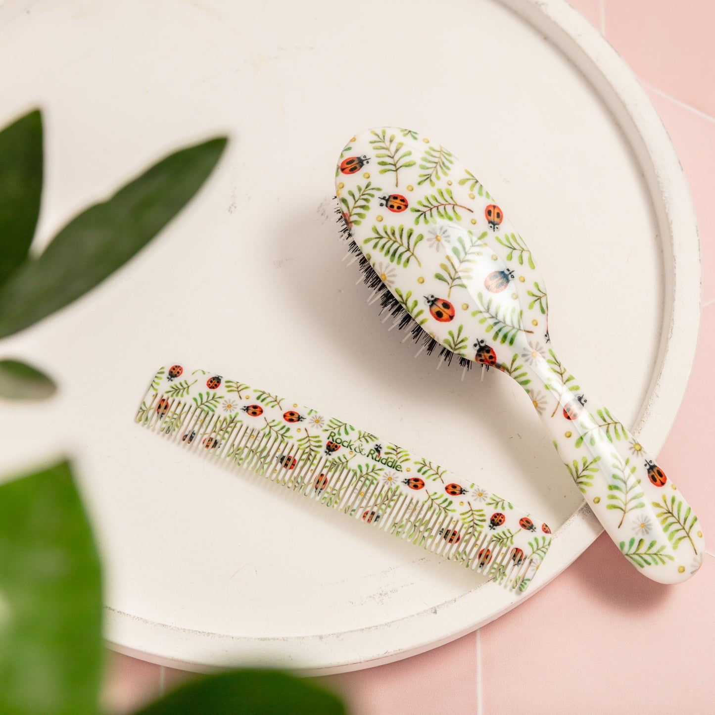 Ladybirds Hairbrush