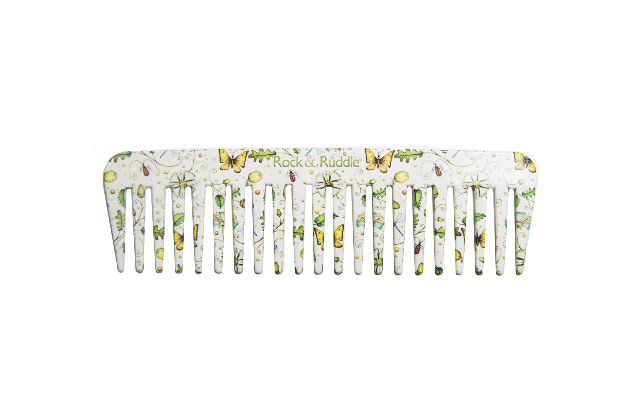 Acorns & Butterflies Wide Tooth Comb