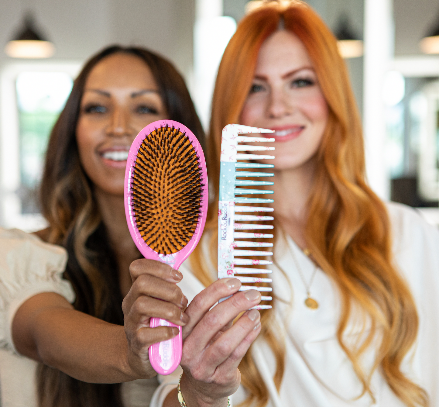 Tickled Pink Hairbrush