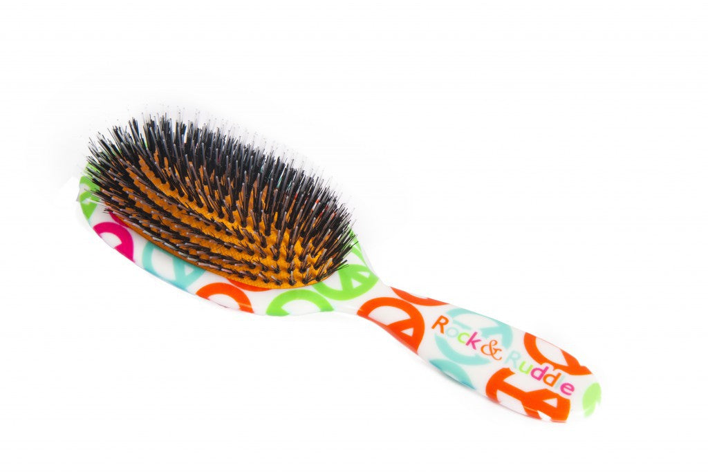 Peace Sign Hairbrush