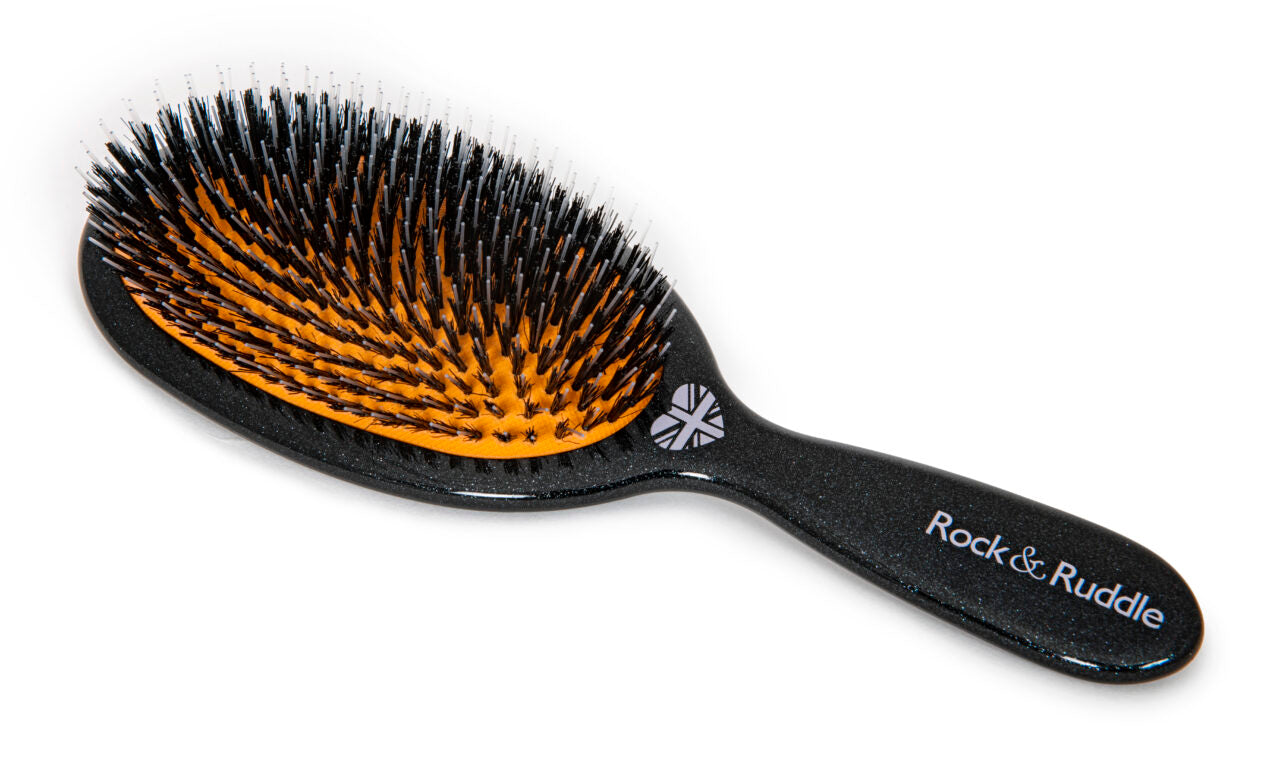 Black Stardust Hairbrush