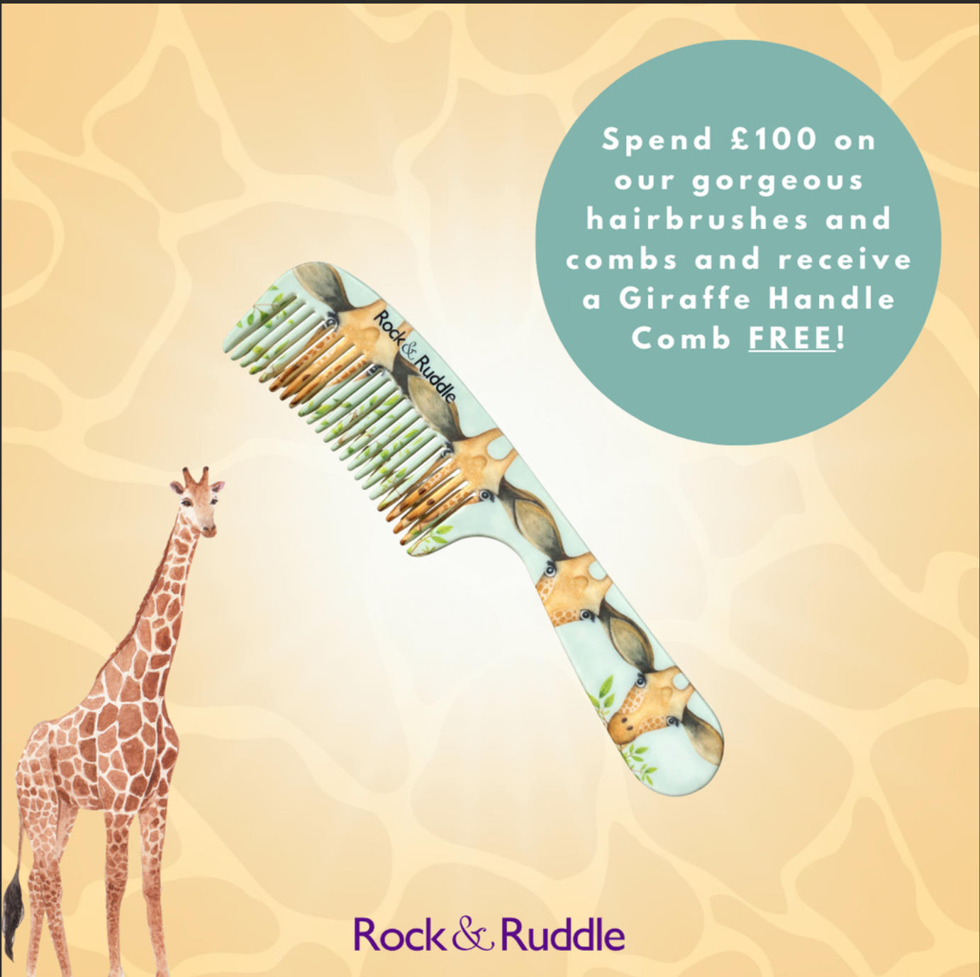 A Little Giraffe Gift, On Us 🦒🥰