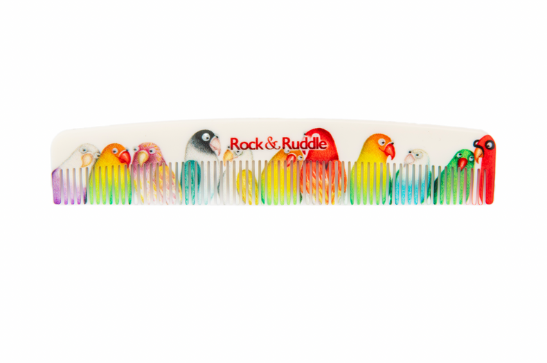 Lovebirds Pocket Comb