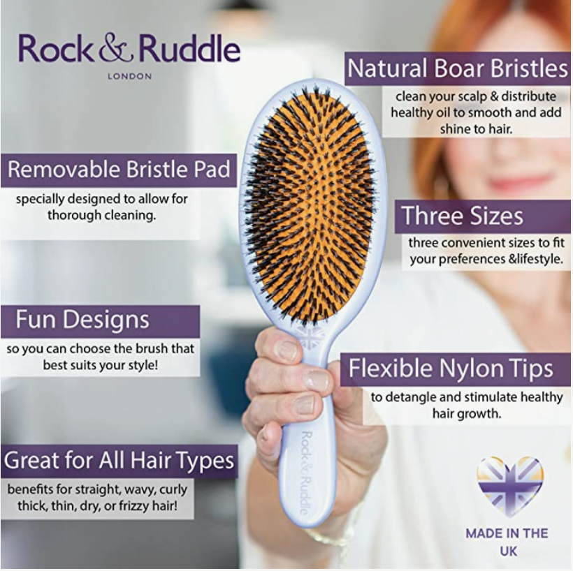 Luxury Lavender Hairbrush