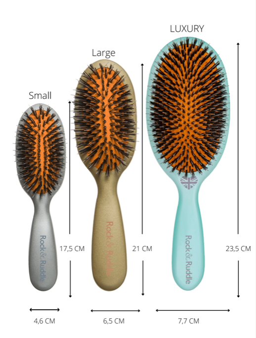 English Blue Hairbrush