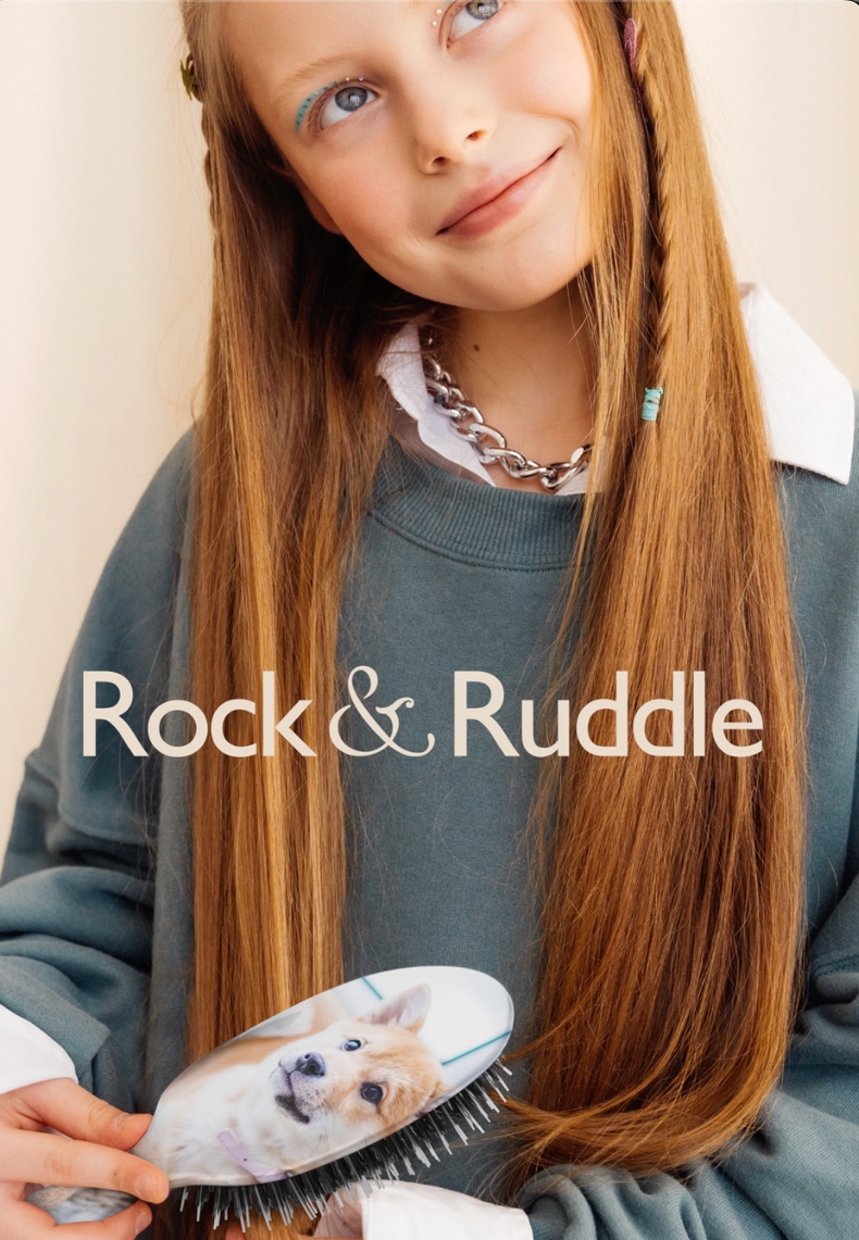 Design Your Own Rock & Ruddle Hairbrush