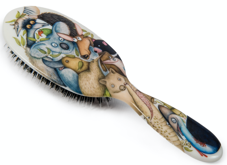 Australian Animals Hairbrush