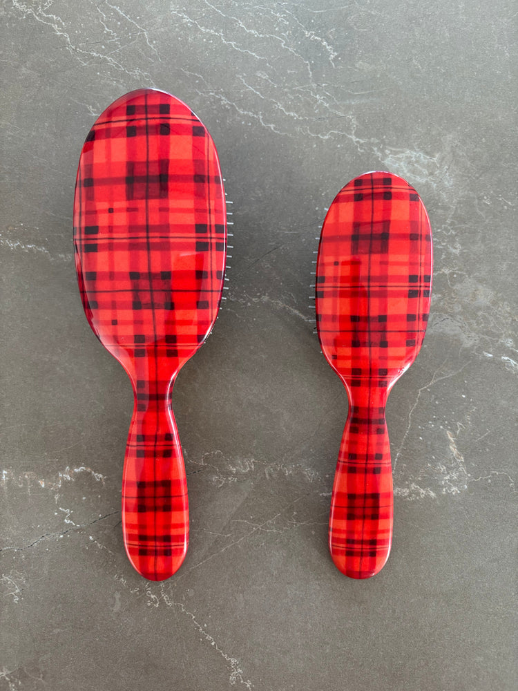 Fossoway Tartan Hairbrush