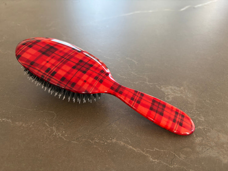 Fossoway Tartan Hairbrush
