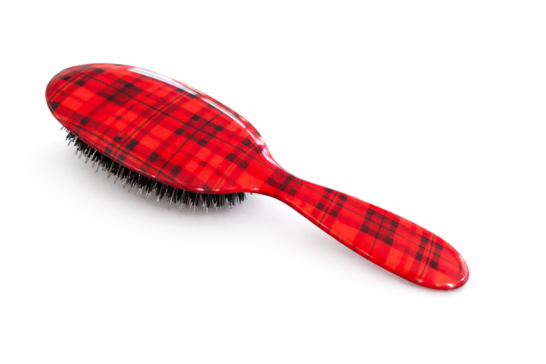 Fossoway Tartan Hairbrush