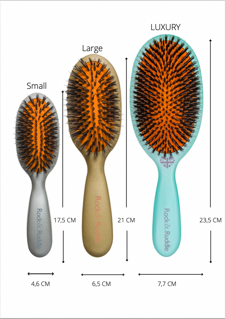 Spring Meadow Hairbrush - Gentle Detangling with a Floral Touch