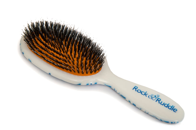 Beautiful Blue Personalised Hairbrush