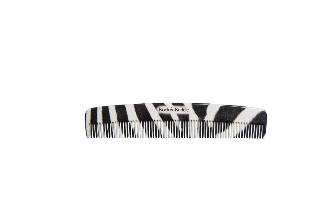 Zebra Print Pocket Comb