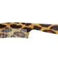 Leopard Print Handle Comb