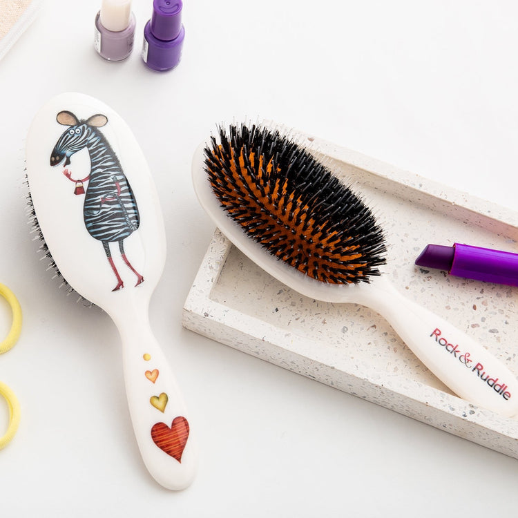 Mrs. Zebra Hairbrush