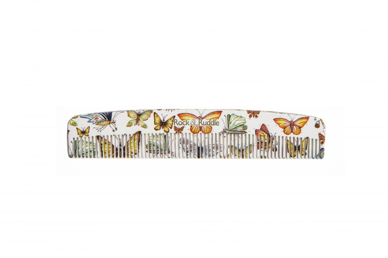 Beautiful Butterflies Pocket Comb