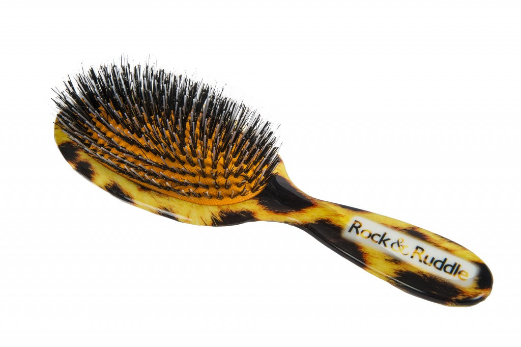 Leopard Print Hairbrush
