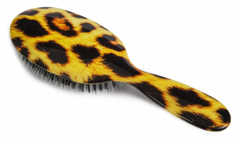 Leopard Print Hairbrush