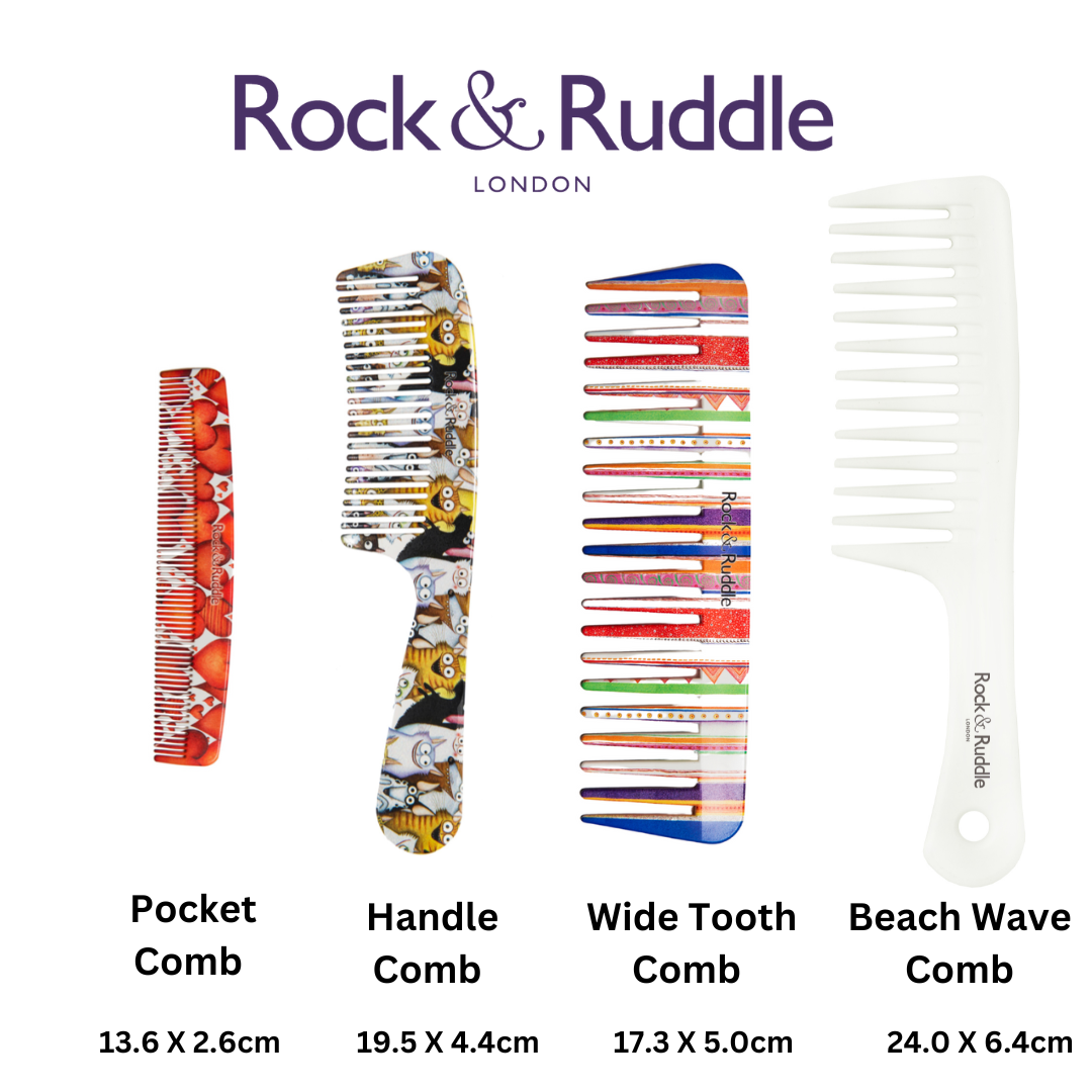 Rose Marble Wide Tooth Comb – Rock & Ruddle