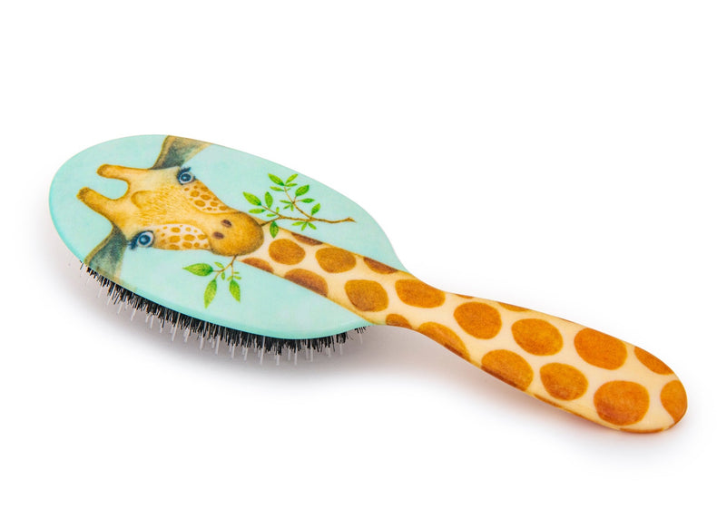 Giraffe Design Hairbrush