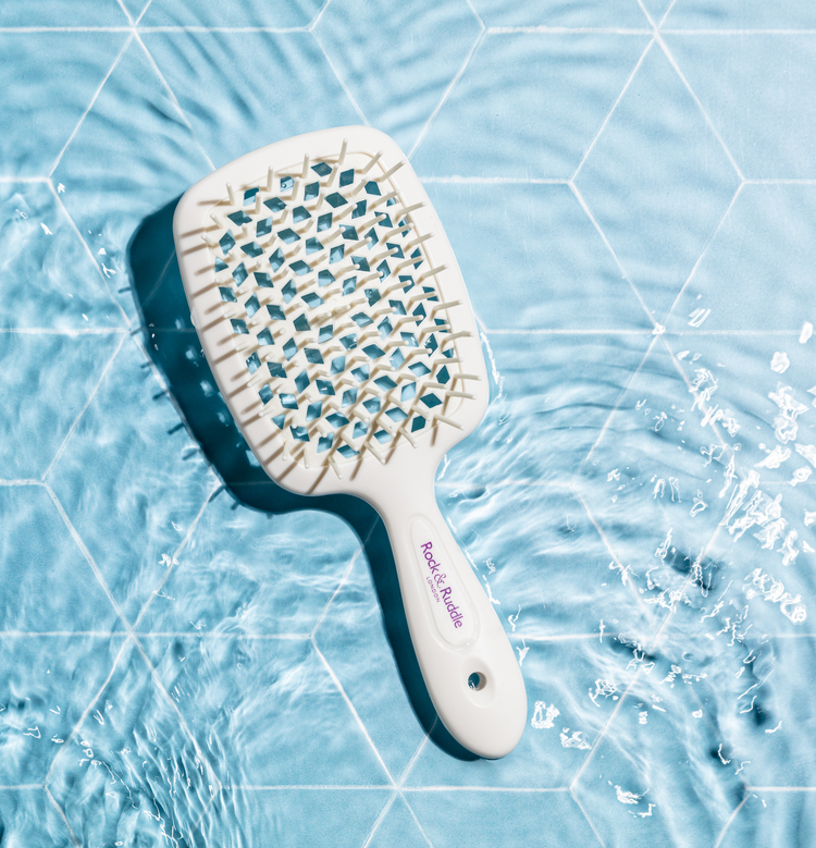 White Shower Power Brush