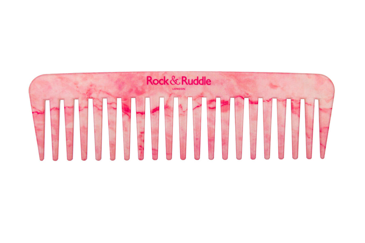 Rose Marble Wide Tooth Comb – Rock & Ruddle